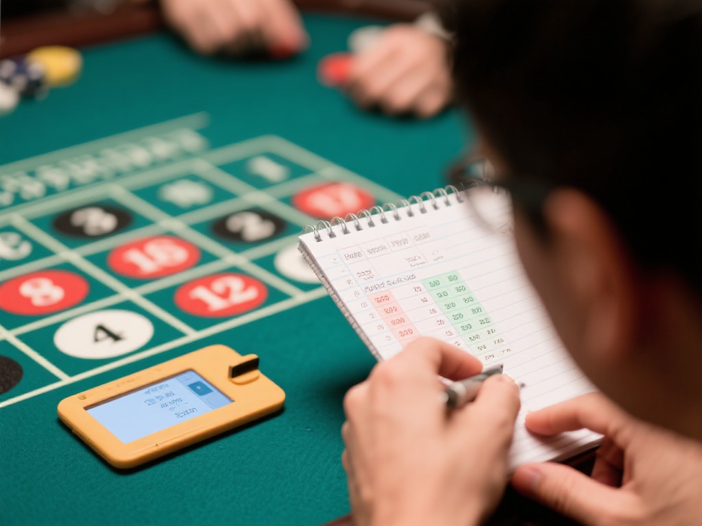 利用概率工具辅助决策
有些玩家通过记录每局结果，