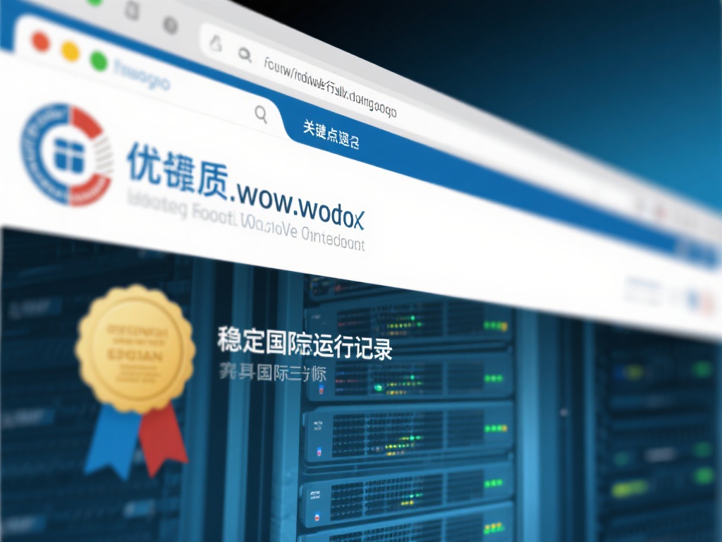 关键点提示：优质的网址通常在行业内具有一定的知名度