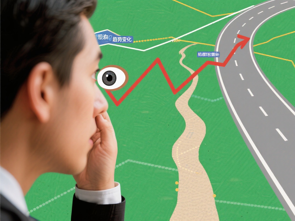 观察趋势变化：在下注之前，仔细观察路图中趋势的变化