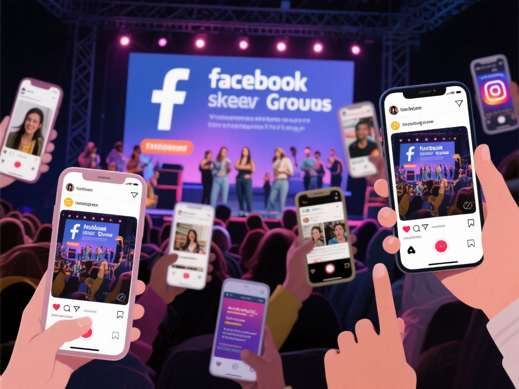 社交媒体正是您与潜在用户互动的重要舞台。通过平台事