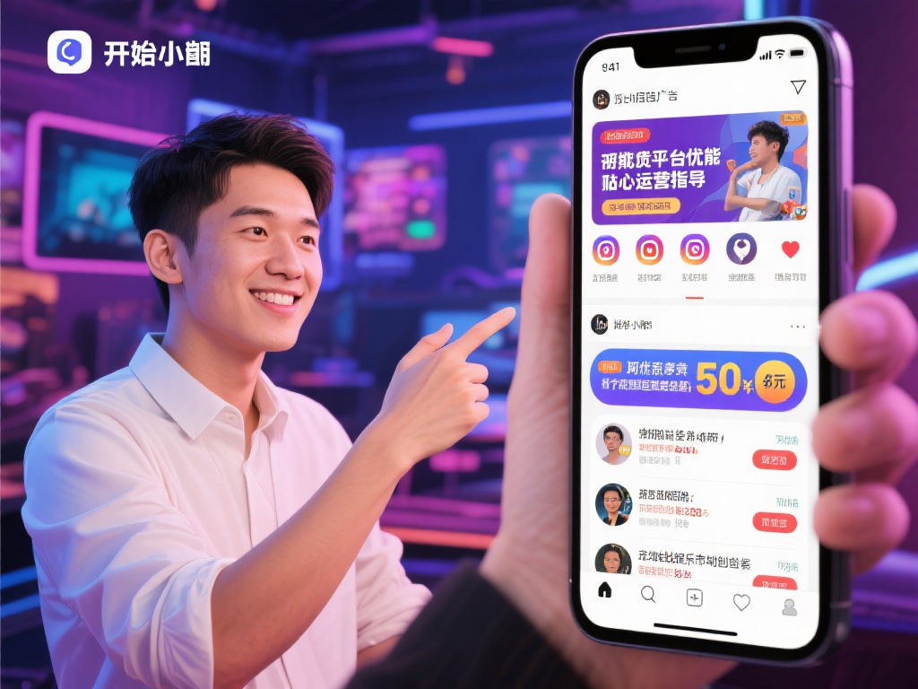 刚开始时，小张主要通过社交媒体和线上广告进行推广，