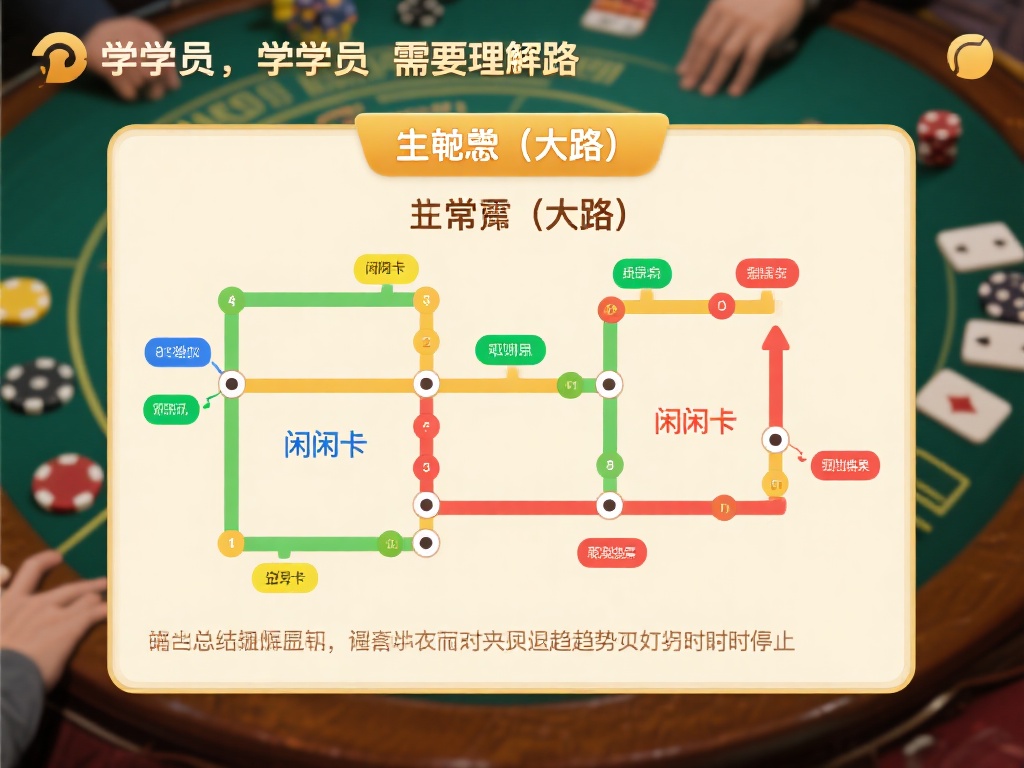 路图技巧入门与实战:驾驭百家乐的制胜秘诀 初学者首先需要理解路图的基本结构。例如,最常见的“