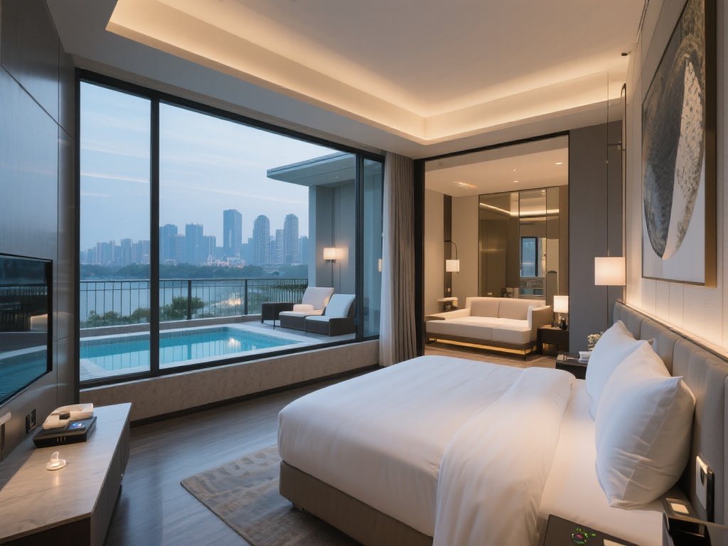 在百家乐大酒店畅享极致奢华旅程 来到百家乐大酒店,首先映入眼帘的是极具现代感与优雅