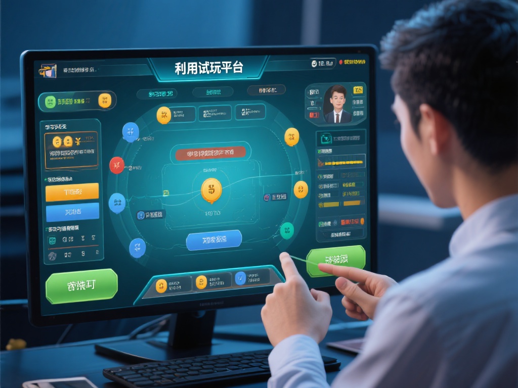 利用试玩平台练习：学习技术后，可选择无资金投入的线
