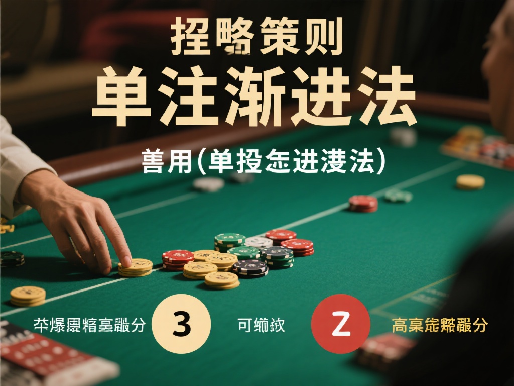 投注法则：善用“单注渐进法”
该策略强调理性下注