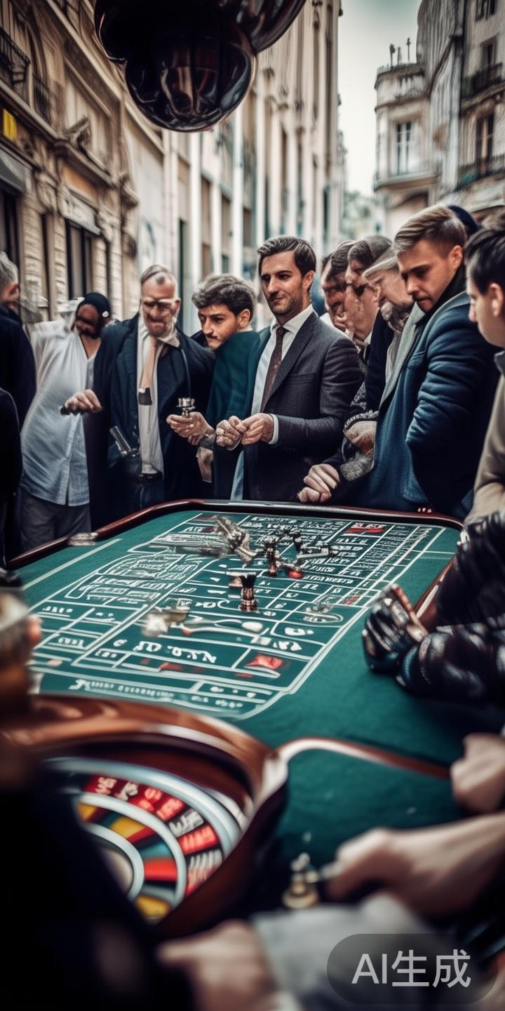 举例来说，如果在大路中观察到连续几局出现庄家获胜的